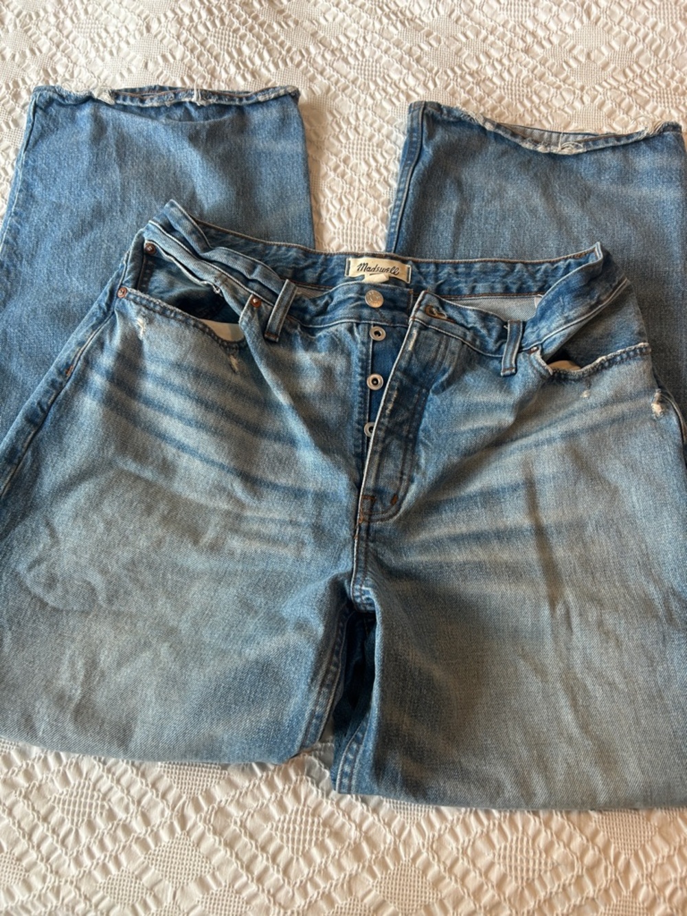 Madewell curvy low-slung baggy jeans